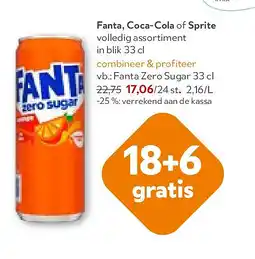 OKay Fanta, Coca-Cola of Sprite aanbieding