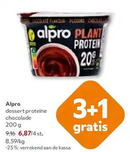 OKay Alpro dessert proteïne chocolade aanbieding