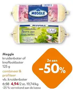 OKay Meggle kruidenboter of knoflookboter aanbieding