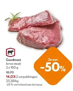 OKay Goodmeat lerse steak aanbieding