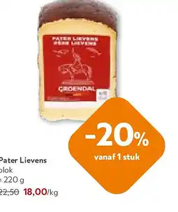 OKay Pater Lievens blok ± aanbieding