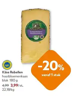 OKay Käse Rebellen hooibloemenkaas blok aanbieding