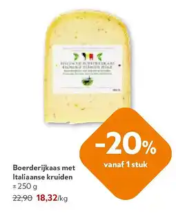 OKay Boerderijkaas met Italiaanse kruiden aanbieding
