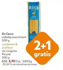 OKay De Cecco volledig assortiment aanbieding