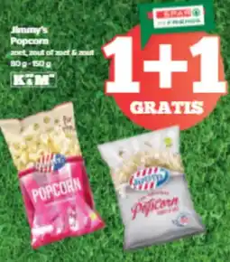 Spar Jimmy's Popcorn aanbieding