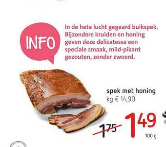 Spek Met Honing