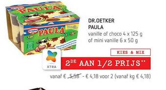 Spar Dr Oetker Paula aanbieding