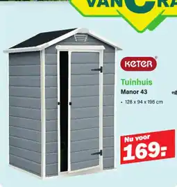 Van Cranenbroek Tuinhuis aanbieding