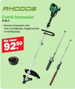 Van Cranenbroek Combi bosmaaier 4-in-1 aanbieding
