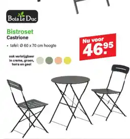 Van Cranenbroek Bistroset castrione aanbieding