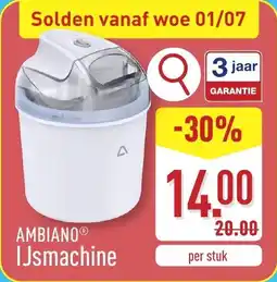 ALDI Ambiano IJsmachine aanbieding