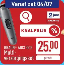 ALDI Braun AI03 5513 Multi Verzorgingsset aanbieding