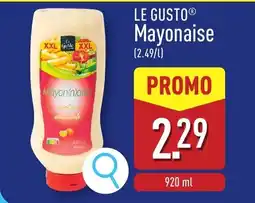 ALDI Le gustoⓡ mayonaise aanbieding