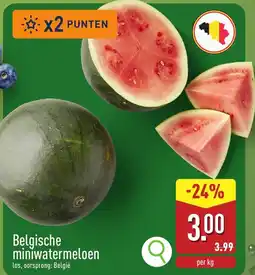 ALDI Belgische minwatermeloen aanbieding