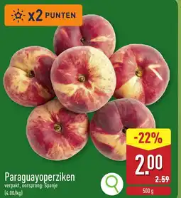ALDI Paraguayoperziken aanbieding