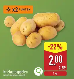 ALDI Krielaardappelen aanbieding