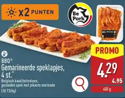 ALDI BBQ Gemarineerde Speklapjes aanbieding