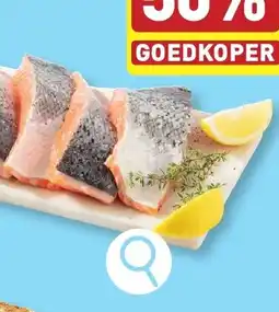 ALDI Golden seafood® verse zalm met huid, 6 st. aanbieding
