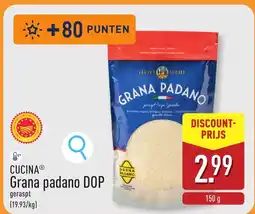 ALDI Cucinaⓡ grana padano dop aanbieding