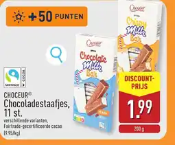 ALDI Choceurⓡ Chocoladestaafjes, 11 st. aanbieding