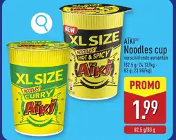 ALDI Aiki Noodles cup aanbieding