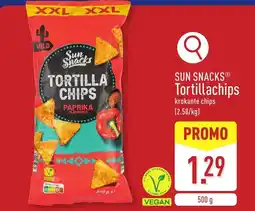 ALDI Sun snacks® Tortillachips aanbieding