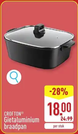 ALDI Crofton® gietaluminium braadpan aanbieding