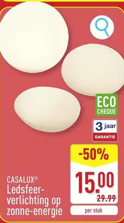 ALDI Casaluxⓡ ledsfeer- verlichting op zonne-energie aanbieding