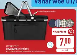 ALDI Live in styleⓡ Opvouwbare koeltas aanbieding
