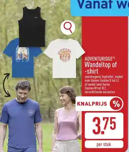 ALDI Adventuridge Wandeltop -shirt aanbieding