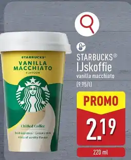 ALDI Starbucks® ijskoffie aanbieding