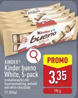 ALDI Kinder bueno White aanbieding