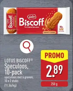 ALDI Lotus Biscoff Speculoos aanbieding
