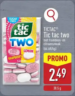 ALDI Tic Tac Two aanbieding