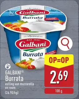 ALDI Galbani Burrata aanbieding