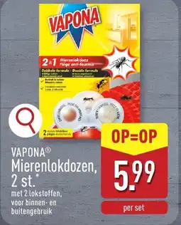 ALDI Vapona Mierenlokdoos aanbieding