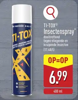 ALDI Ti-Tox Insectenspray aanbieding