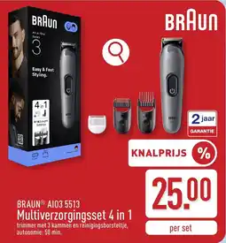 ALDI Braun AI03 5513 Multiverzorgingsset 4 in 1 aanbieding