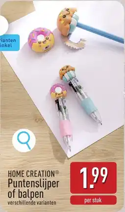 ALDI Home Creation Puntenslijper of Balpen aanbieding