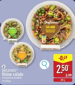 ALDI Daylicious Kleine Salade aanbieding