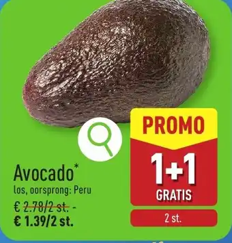 ALDI Avocado aanbieding