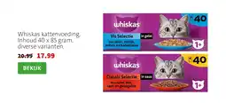 Intratuin Whiskas kattenvoeding aanbieding