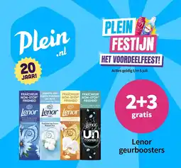 Plein.nl Lenor geurboosters aanbieding