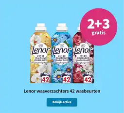 Plein.nl Lenor wasverzachters 42 wasbeurten aanbieding