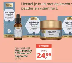 Holland & Barrett De Tuinen Premium Multi Peptide & Vitamine E gezichtsverzorging aanbieding