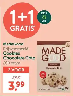 Holland & Barrett MadeGood Cookies Chocolate Chip aanbieding