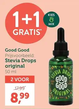 Holland & Barrett Good Good Stevia Drops Original aanbieding