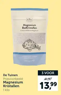 Holland & Barrett De Tuinen Magnesium Kristallen aanbieding