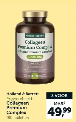 Holland & Barrett Holland & Barrett Collageen Premium Complex aanbieding