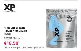 XP High Lift Bleach Powder +9 Levels